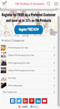 Mobile Screenshot of fmperfume.com